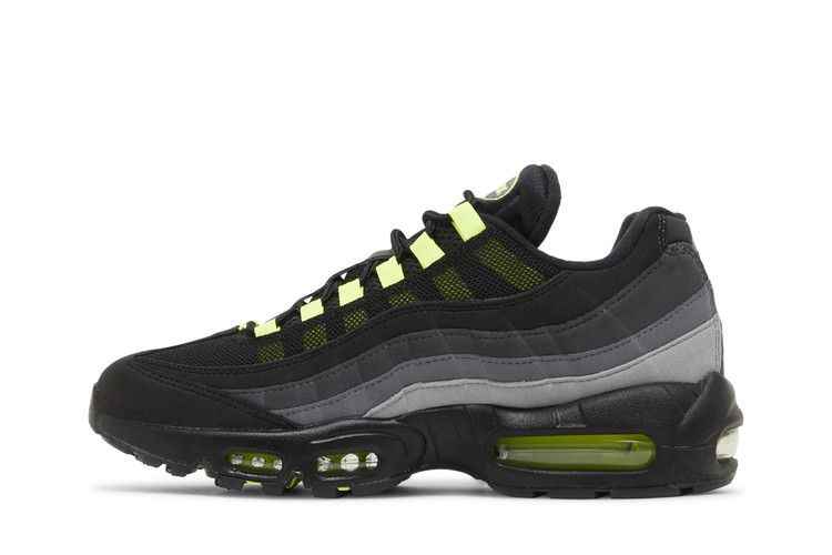Nike Air Max 95 Black Neon - Nike Sneaker, Detailansicht 4