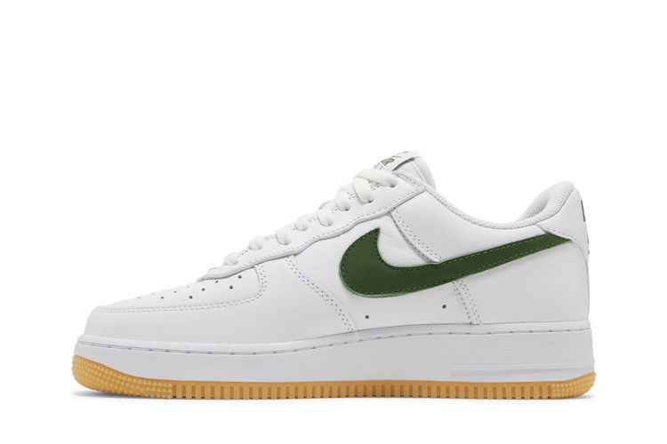 Nike Air Force 1 Low Retro QS Color of the Month White Forest Green - Nike Sneaker, Detailansicht 4