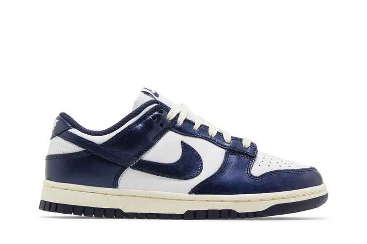 Nike Wmns Dunk Low Premium Vintage Navy - Nike Sneaker