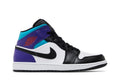 Air Jordan 1 Mid Aqua - Air Jordan Sneaker, Detailansicht 2