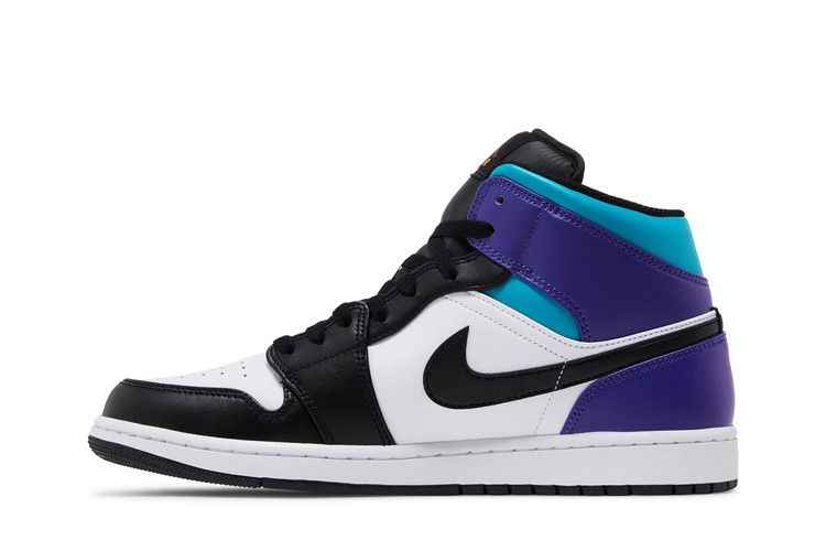 Air Jordan 1 Mid Court Purple Tropical Twist - Air Jordan Sneaker, Detailansicht 4
