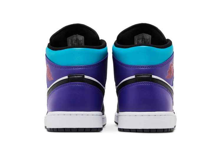 Air Jordan 1 Mid Court Purple Tropical Twist - Air Jordan Sneaker, Detailansicht 7