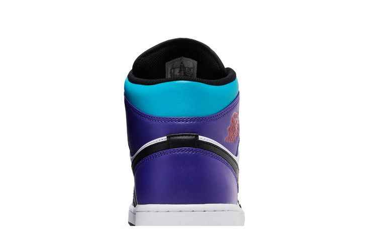 Air Jordan 1 Mid Court Purple Tropical Twist - Air Jordan Sneaker, Detailansicht 8