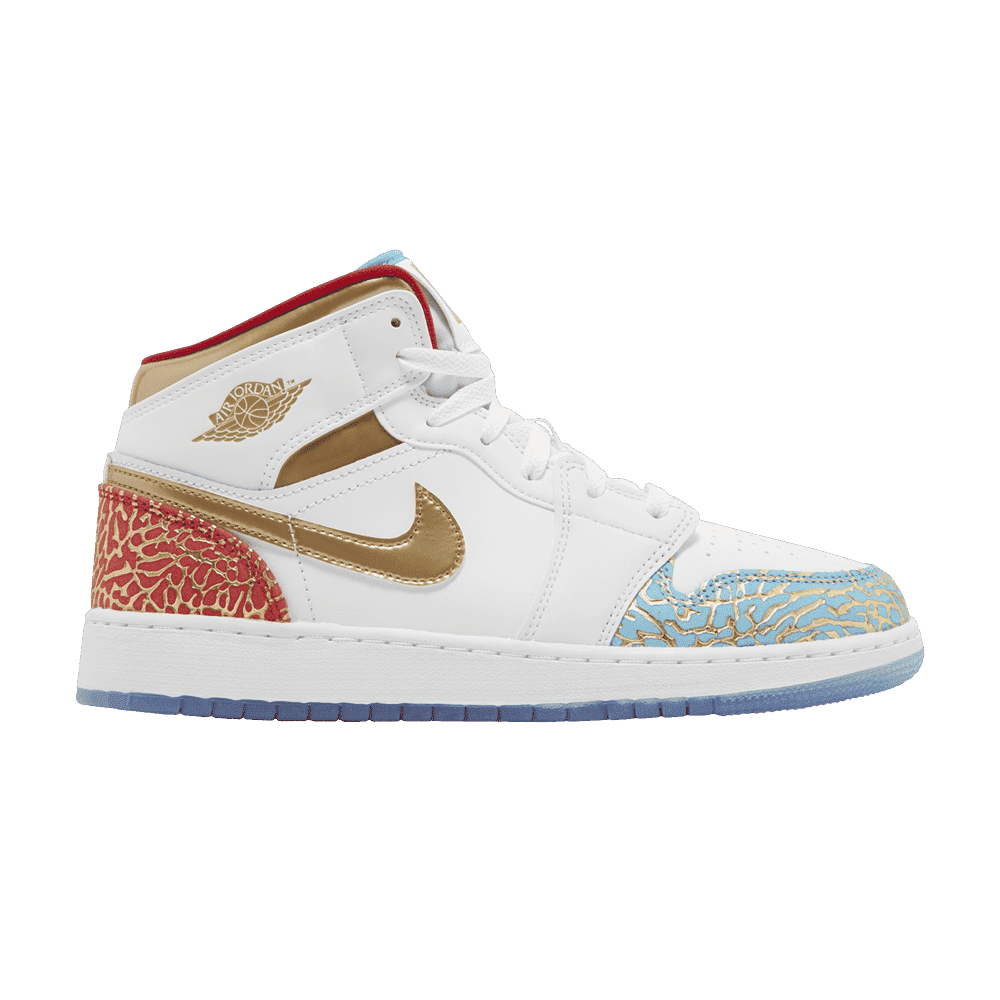 Air Jordan 1 Mid GS NC to Chi