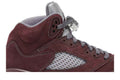 Air Jordan 5 Retro Burgundy (GS) - Air Jordan Sneaker, Detailansicht 3