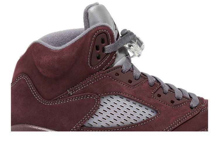 Air Jordan 5 Retro Burgundy (GS) - Air Jordan Sneaker, Detailansicht 3