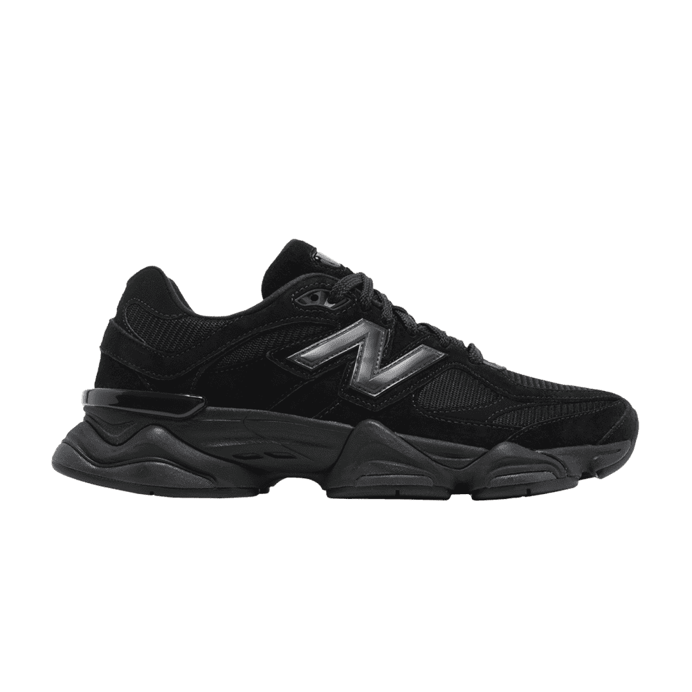 New Balance 9060 Triple Black Suede - New Balance Sneaker