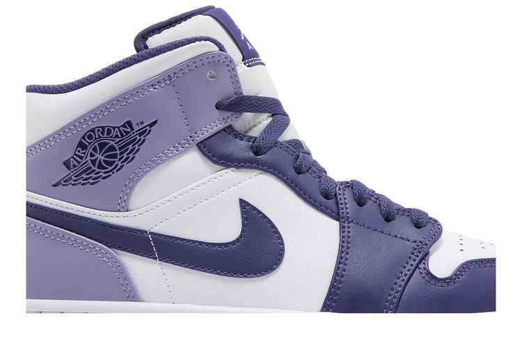 Air Jordan 1 Mid Blueberry - Air Jordan Sneaker, Detailansicht 3