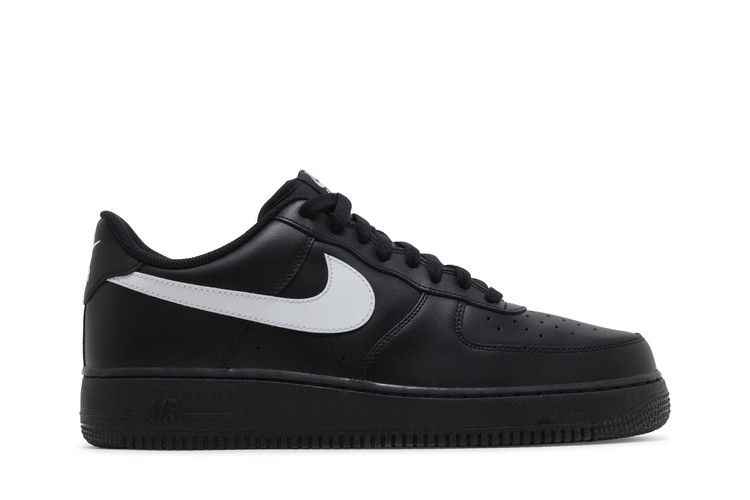 Nike Air Force 1 Low '07 Black White - Nike Sneaker, Detailansicht 2