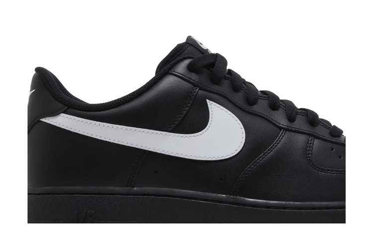 Nike Air Force 1 Low '07 Black White - Nike Sneaker, Detailansicht 3