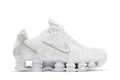 Nike Shox TL White Metallic Silver Max Orange - Nike Sneaker, Detailansicht 2
