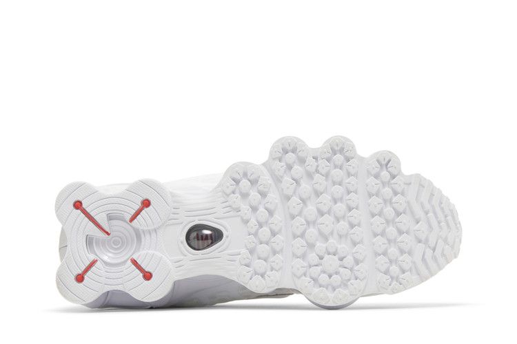 Nike Shox TL White Metallic Silver Max Orange - Nike Sneaker, Detailansicht 5