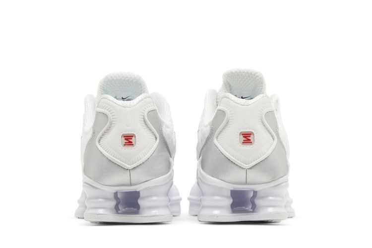 Nike Shox TL White Metallic Silver Max Orange - Nike Sneaker, Detailansicht 7