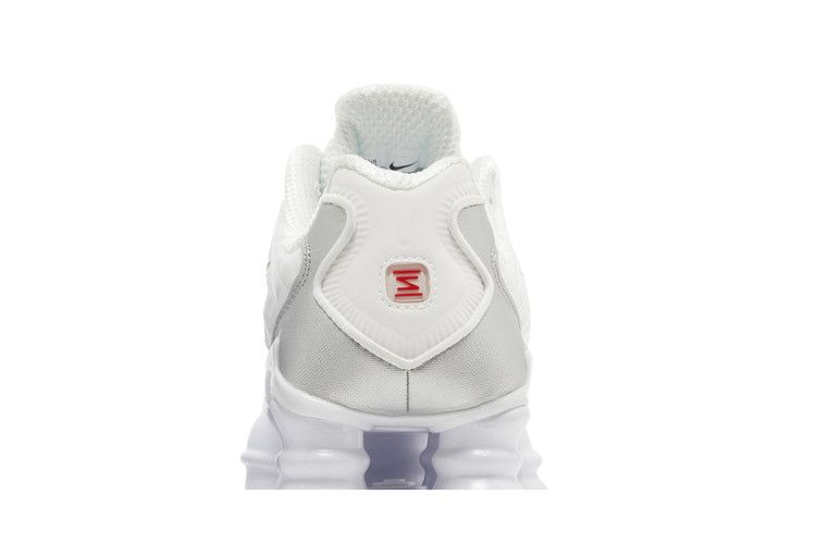 Nike Shox TL White Metallic Silver Max Orange - Nike Sneaker, Detailansicht 8