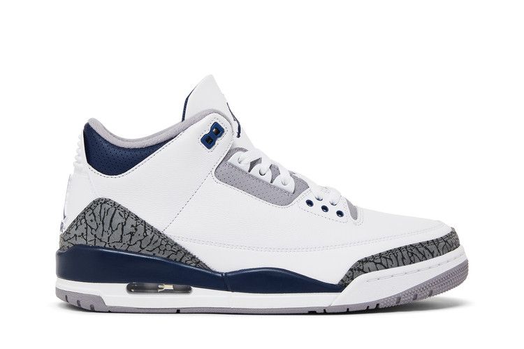 Air Jordan 3 Retro Azul Marino Medianoche