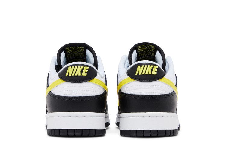 Nike Dunk Low Black Opti Yellow - Nike Sneaker, Detailansicht 8