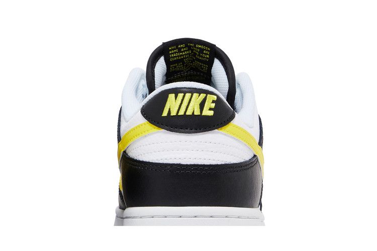 Nike Dunk Low Black Opti Yellow - Nike Sneaker, Detailansicht 9