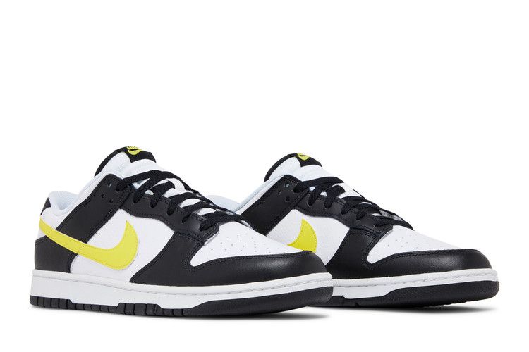 Nike Dunk Low Black Opti Yellow - Nike Sneaker, Detailansicht 10