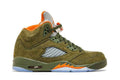 Air Jordan 5 Retro Olive (GS) - Air Jordan Sneaker, Detailansicht 2