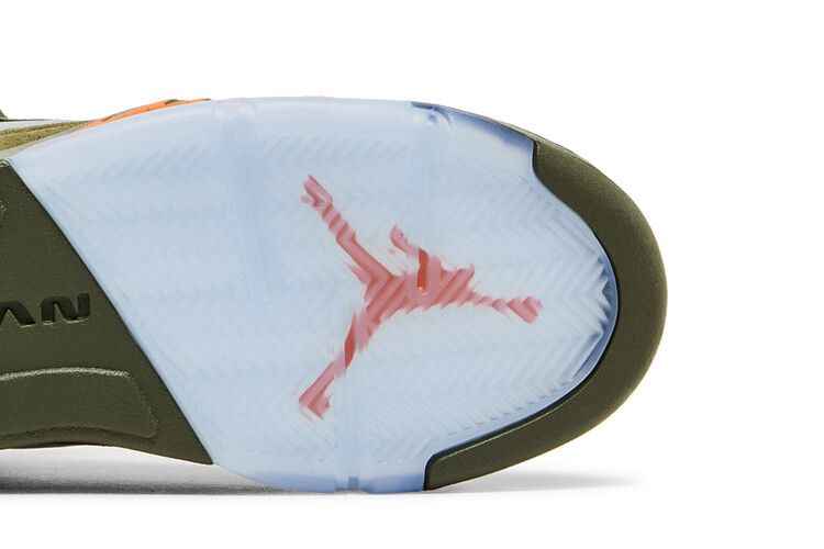 Air Jordan 5 Retro Olive (GS) - Air Jordan Sneaker, Detailansicht 6