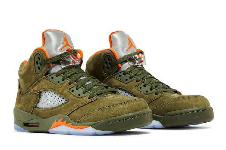 Air Jordan 5 Retro Olive (GS) - Air Jordan Sneaker, Detailansicht 9