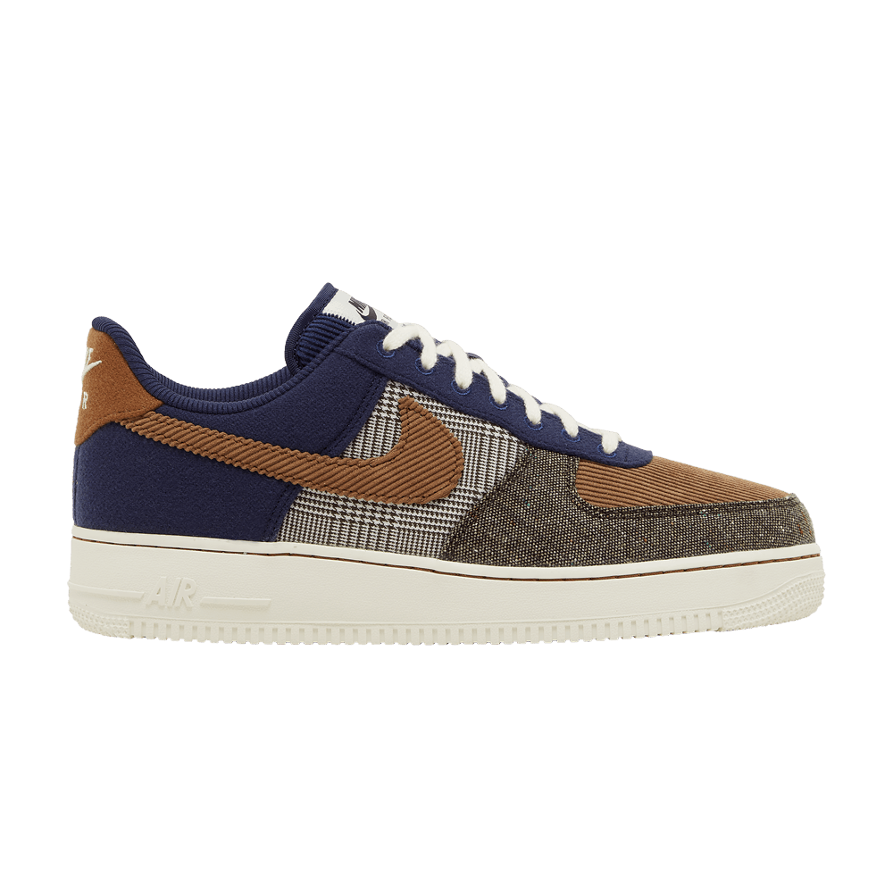 Nike Air Force 1 Low '07 PRM Tweed Midnight Navy Corduroy - Nike Sneaker