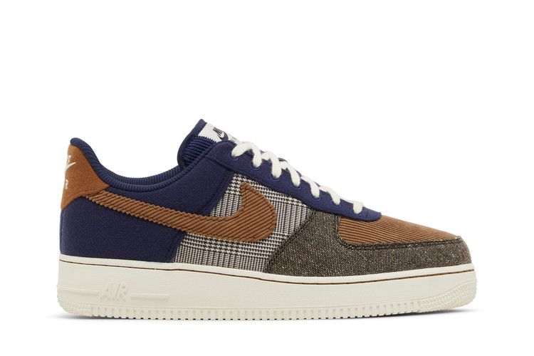 Nike Air Force 1 Low '07 PRM Tweed Midnight Navy Corduroy - Nike Sneaker