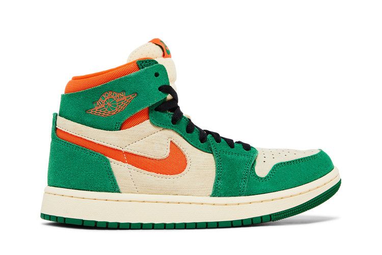 Wmns Air Jordan 1 High Zoom Comfort 2 Pine Green - Air Jordan Sneaker, Detailansicht 3