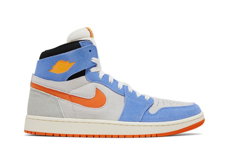 Air Jordan 1 High Zoom Comfort 2 Royal Pulse Alpha Orange - Air Jordan Sneaker, Detailansicht 3