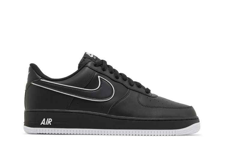 Nike Air Force 1 Low '07 Black White Sole - Nike Sneaker, Detailansicht 2