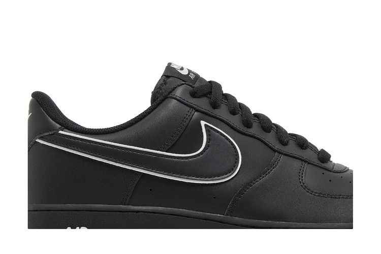 Nike Air Force 1 Low '07 Black White Sole - Nike Sneaker, Detailansicht 3