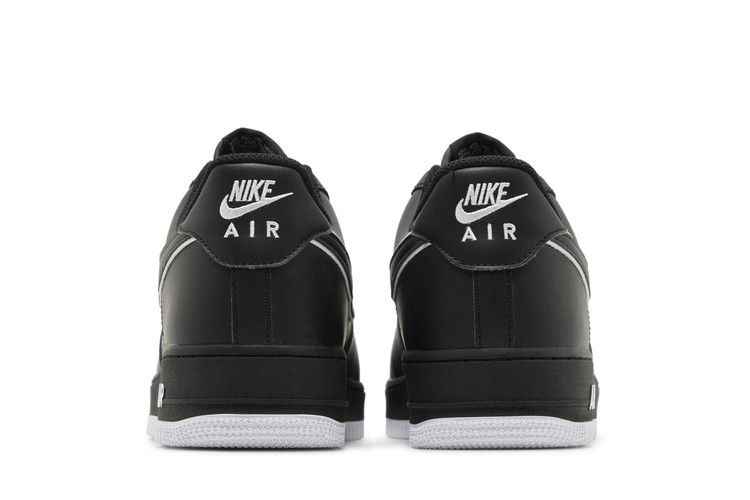 Nike Air Force 1 Low '07 Black White Sole - Nike Sneaker, Detailansicht 7