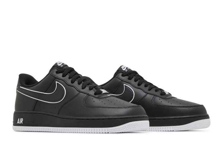 Nike Air Force 1 Low '07 Black White Sole - Nike Sneaker, Detailansicht 9