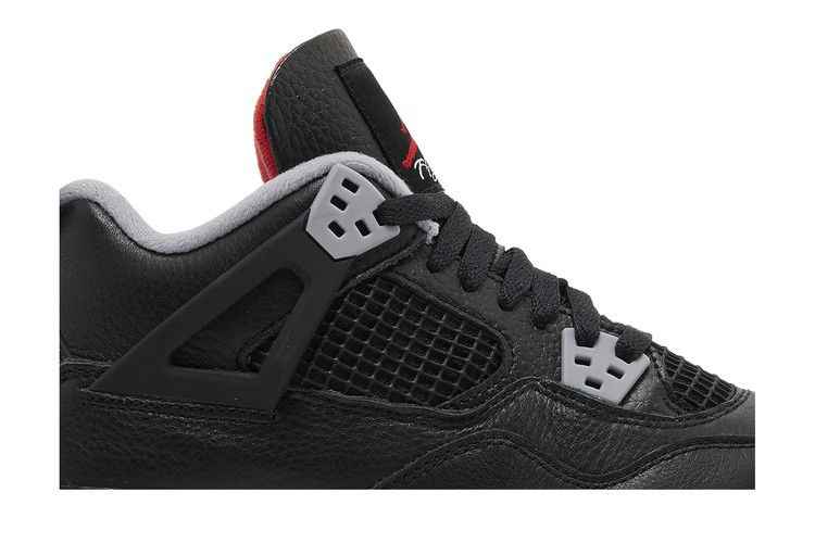 Air Jordan 4 Retro GS Bred Reimagined - Air Jordan Sneaker, Detailansicht 3