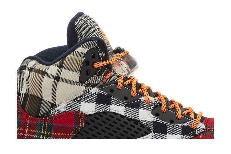 Air Jordan 5 Retro Plaid (GS) - Air Jordan Sneaker, Detailansicht 3