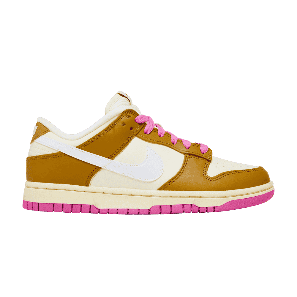 Nike Dunk Low SE Just Do it Bronzine Pink