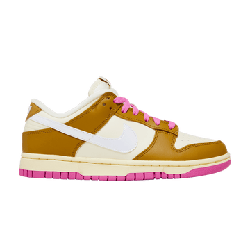Nike Dunk Low SE Just Do it Bronzine Pink