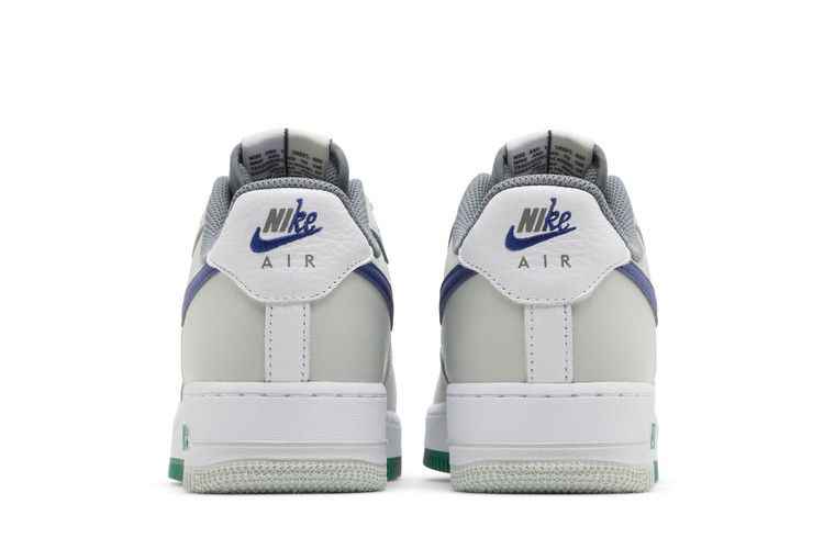 Nike Air Force 1 Low '07 LV8 Split Light Silver Deep Royal Blue - Nike Sneaker, Detailansicht 7
