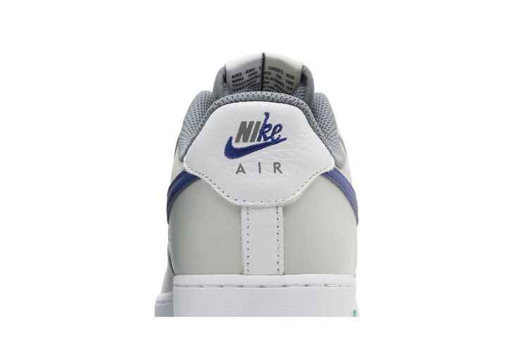 Nike Air Force 1 Low '07 LV8 Split Light Silver Deep Royal Blue - Nike Sneaker, Detailansicht 8