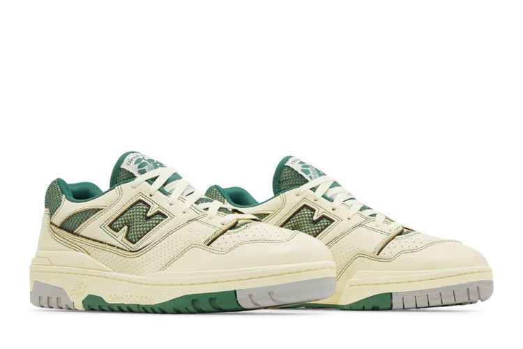 Aimé Leon Dore x New Balance 550 Masaryk Community Gym - Classic Pine - New Balance Sneaker, Detailansicht 10
