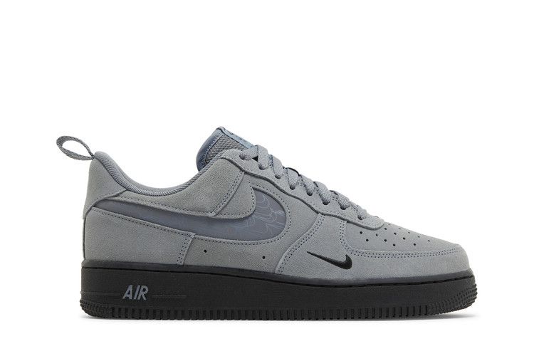 Nike Air Force 1 Low '07 LV8 Reflective Swoosh Cool Grey - Nike Sneaker