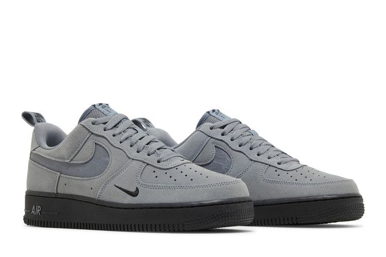 Nike Air Force 1 Low '07 LV8 Reflective Swoosh Cool Grey - Nike Sneaker, Detailansicht 9