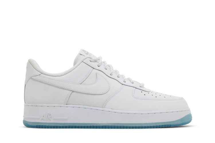 Nike Air Force 1 Low '07 White Ice Blue Sole - Nike Sneaker