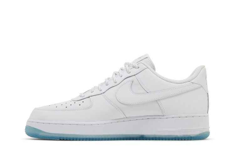 Nike Air Force 1 Low '07 White Ice Blue Sole - Nike Sneaker, Detailansicht 4