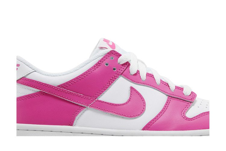 Nike Dunk Low GS Laser Fuchsia - Nike Sneaker, Detailansicht 4