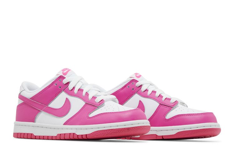 Nike Dunk Low GS Laser Fuchsia - Nike Sneaker, Detailansicht 10