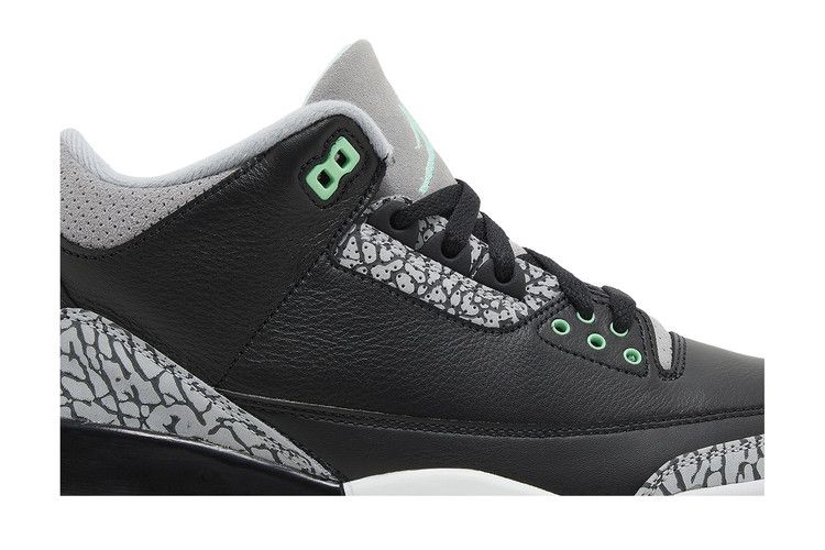 Air Jordan 3 Pine Green Cement Grey - Air Jordan Sneaker, Detailansicht 3