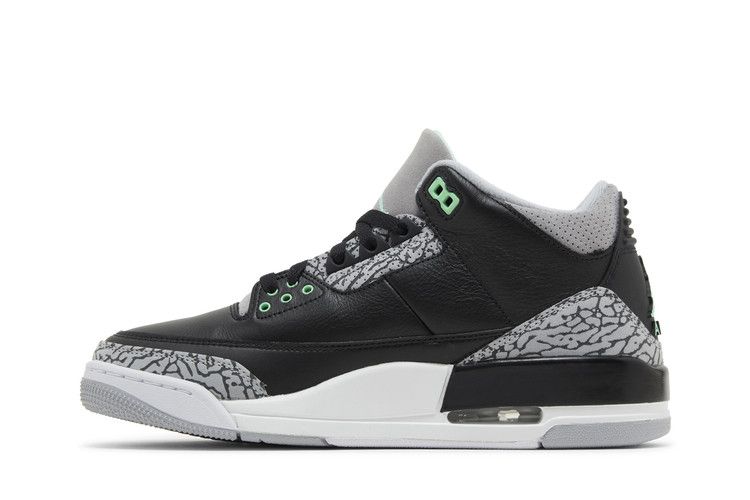 Air Jordan 3 Pine Green Cement Grey - Air Jordan Sneaker, Detailansicht 4