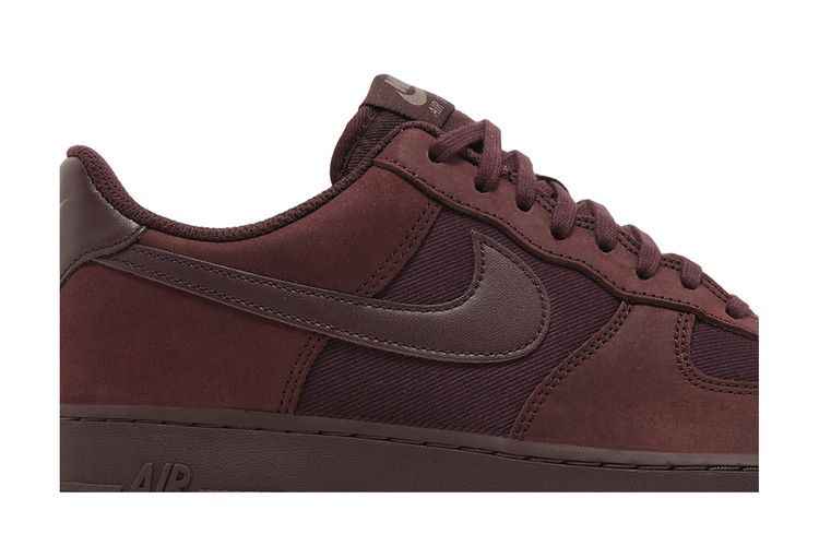 Nike Air Force 1 Low '07 Burgundy Crush - Nike Sneaker, Detailansicht 3