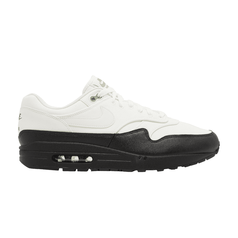Air Max 1 White Black Chlorophyll